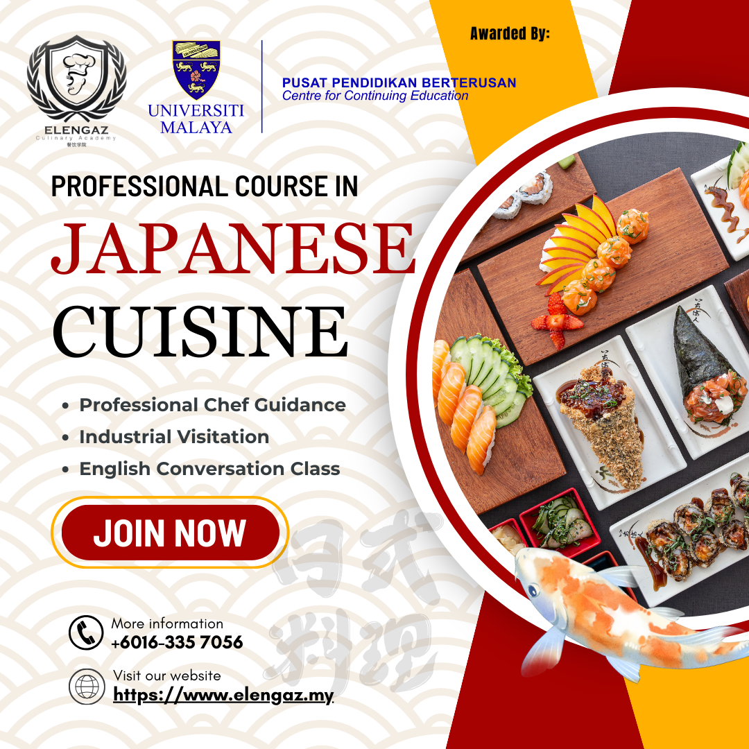 Professional Certificate in Japanese Cuisine